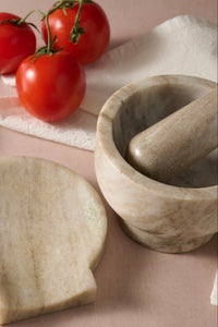 Thumbnail for Morchana Marble Mortar + Pestle Set