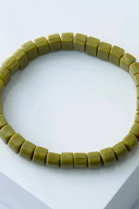Opaque Glass Bracelet