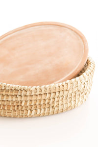 Thumbnail for Oval Plain Bread Warmer Basket