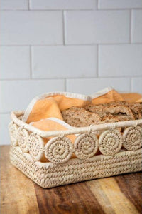 Thumbnail for Palm Medallion Bread Basket