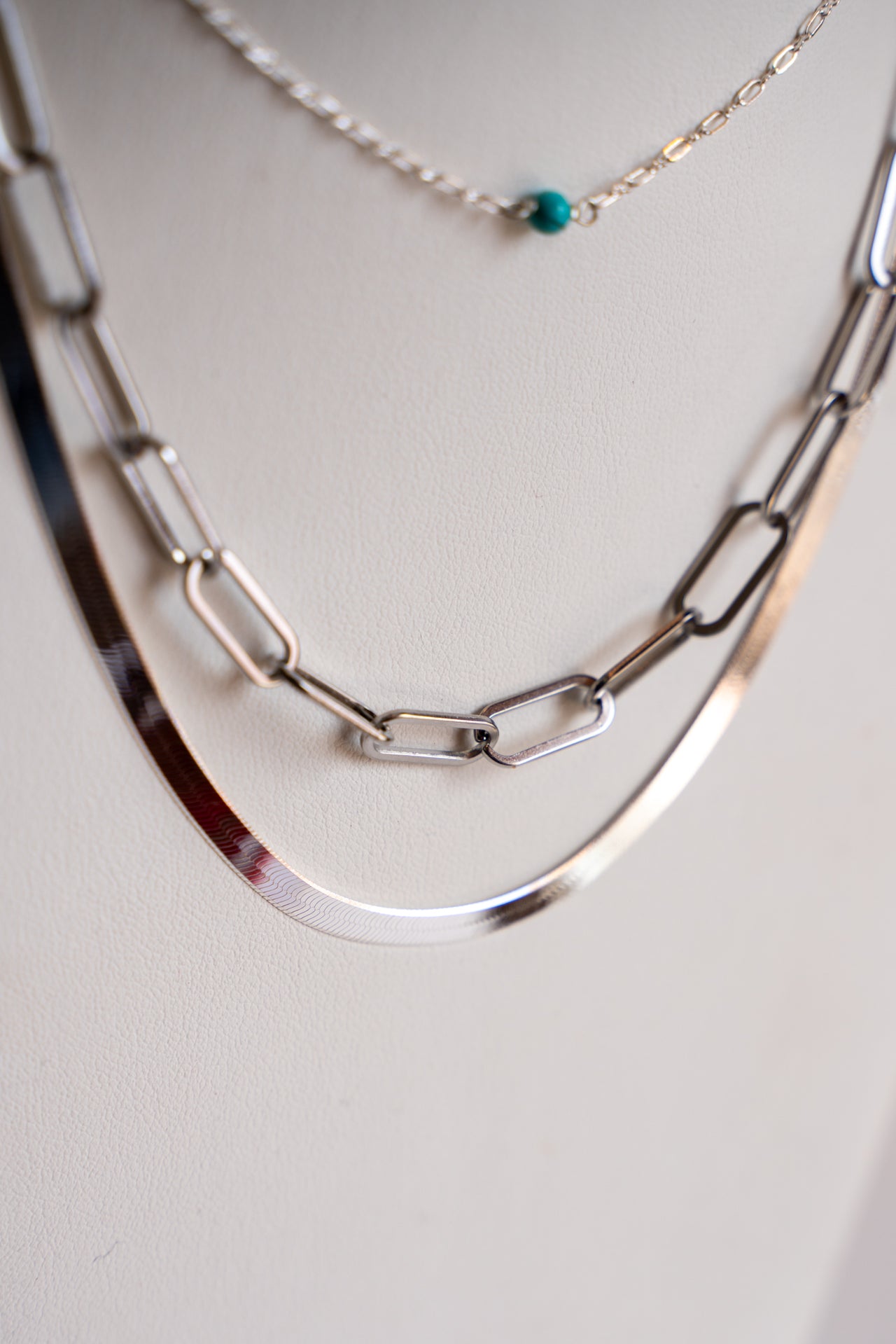 Cheryl Paperclip Necklace
