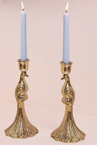 Thumbnail for Peacock Metal Candle Holders