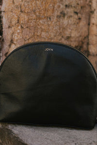 Thumbnail for Pebbled Leather Halfmoon Crossbody