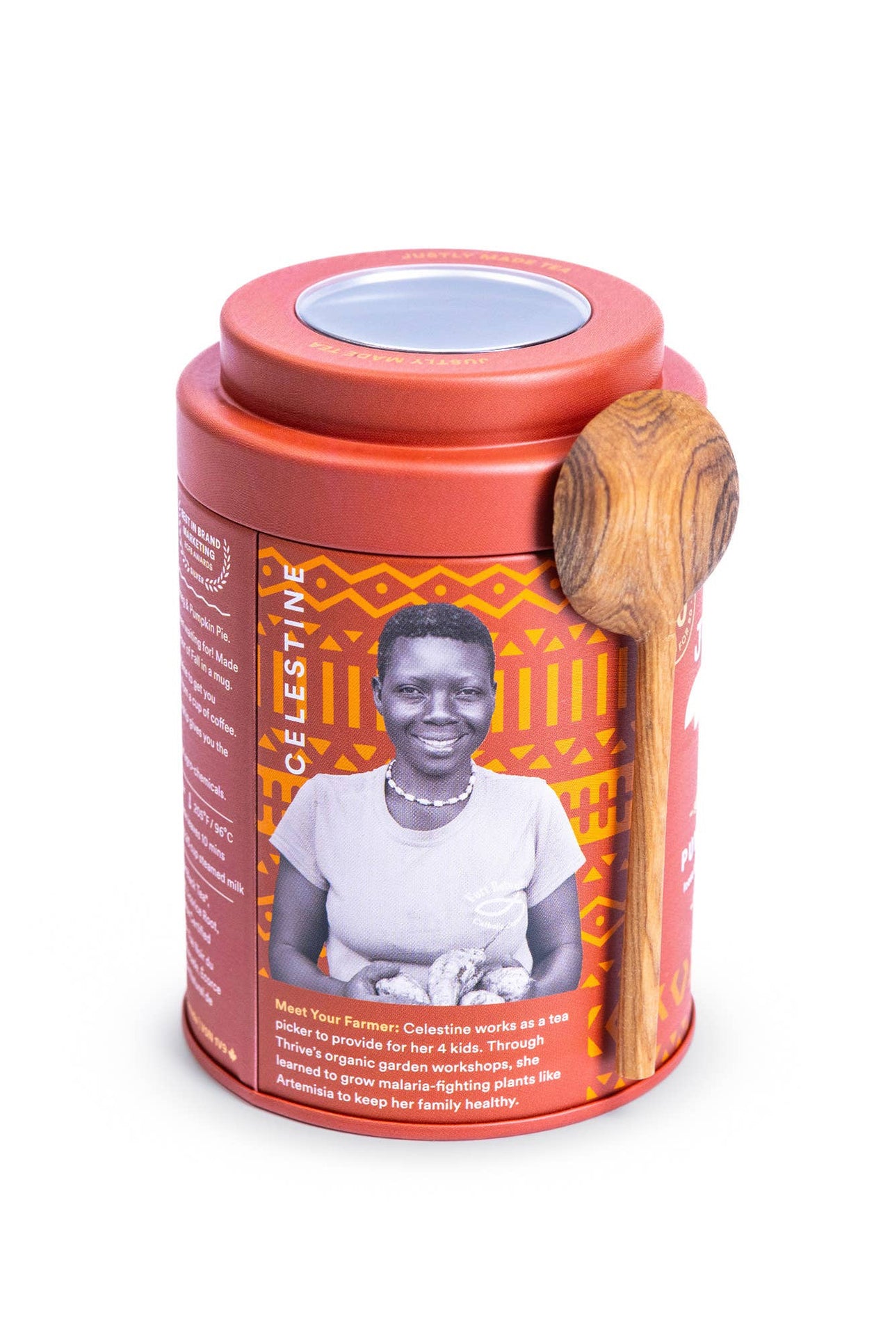 Pumpkin Spice Tin & Spoon