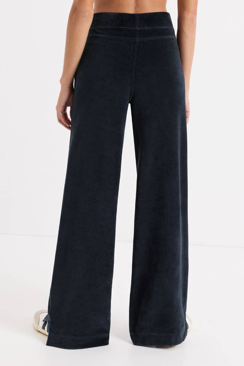 Women's Pure Velour Wide Leg Pant