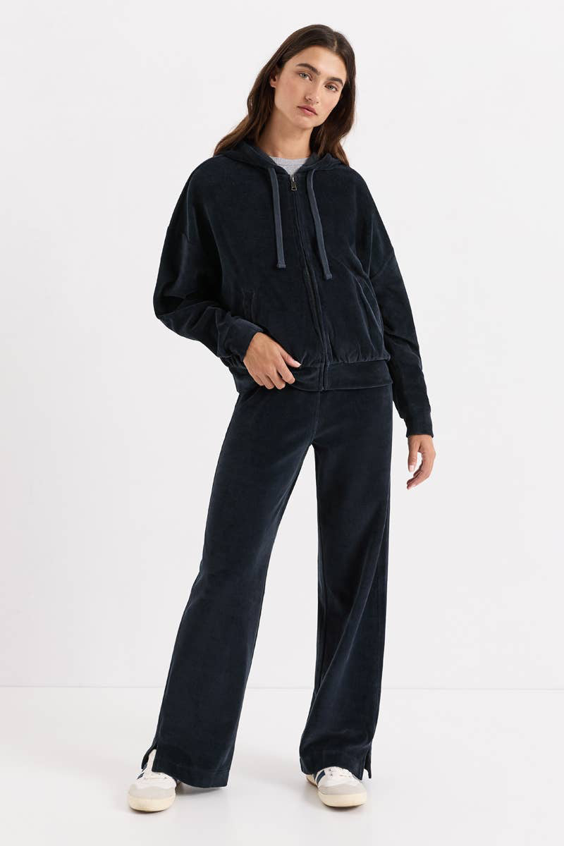 Women's Pure Velour Wide Leg Pant