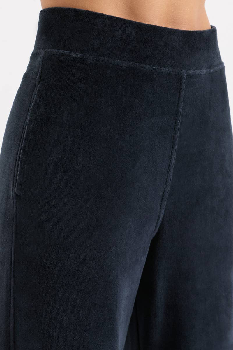 Women's Pure Velour Wide Leg Pant