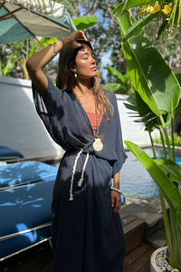 Thumbnail for Ramie Cardigan Kimono