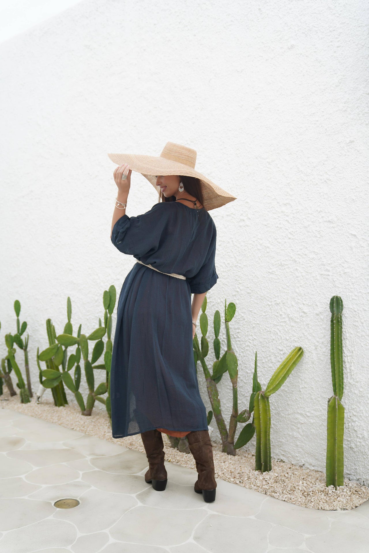 Ramie Cardigan Kimono
