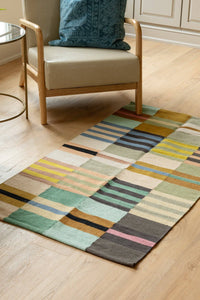 Thumbnail for Rangeen Multistripe Kitchen Rug