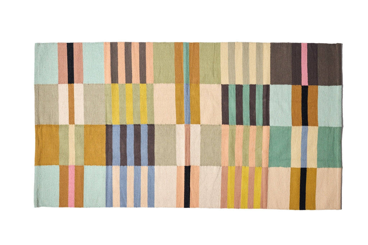 Rangeen Multistripe Kitchen Rug