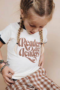 Thumbnail for Readers are Leaders - Kids T-shirt