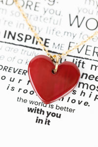 Thumbnail for Red Heart Necklace