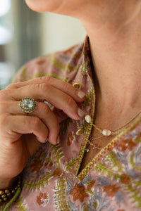 Thumbnail for Rosewood Vine Blouse