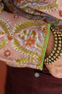 Thumbnail for Rosewood Vine Blouse