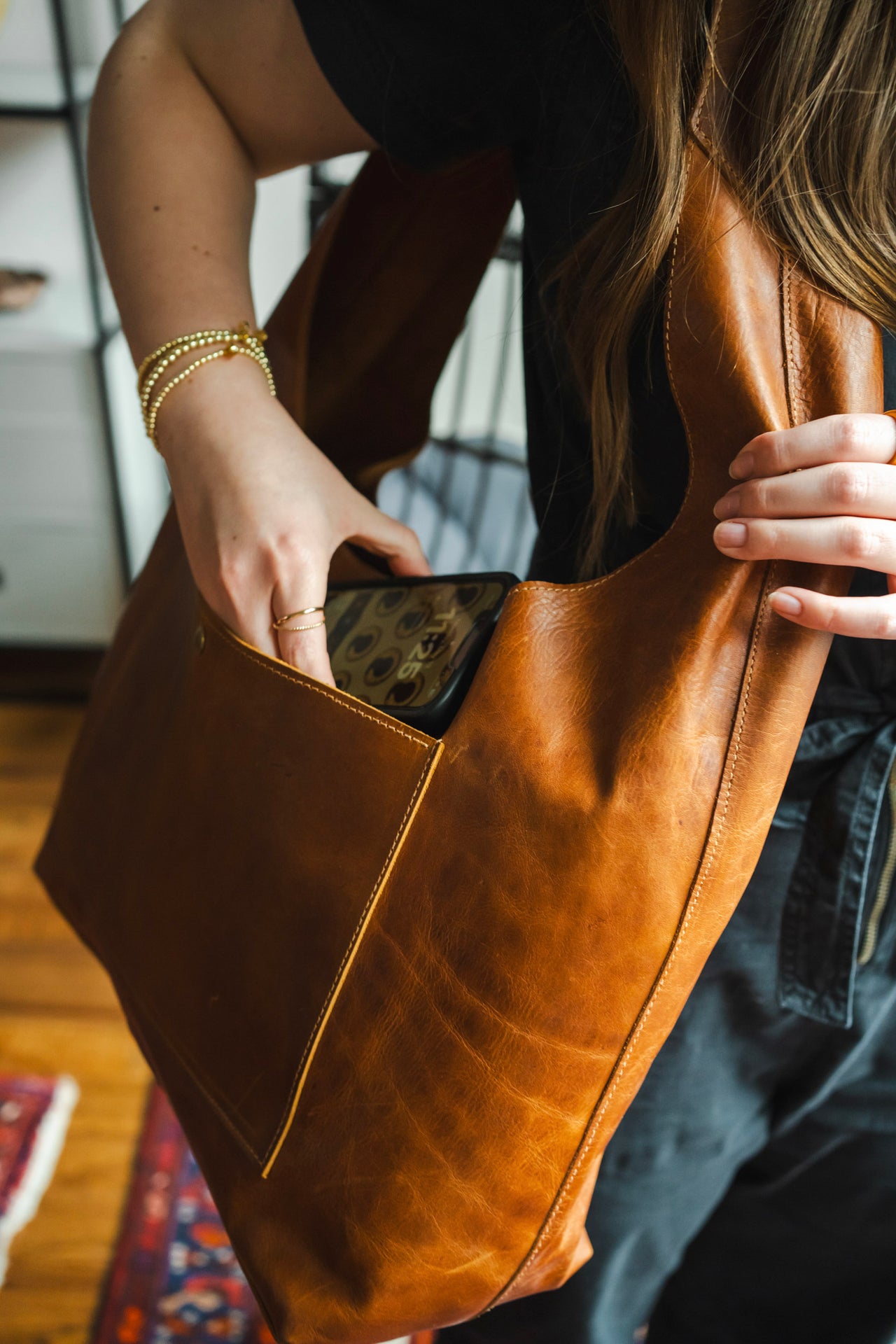 Elevated Hobo Tote