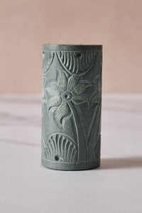 Thumbnail for Valli Carved Palewa Stone Salt + Pepper Shakers