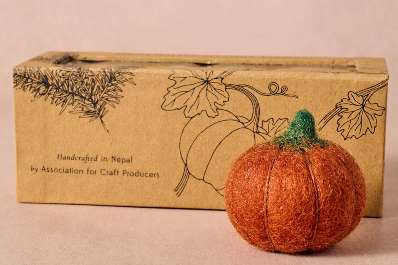 Sapha Pumpkin Felted Soaps