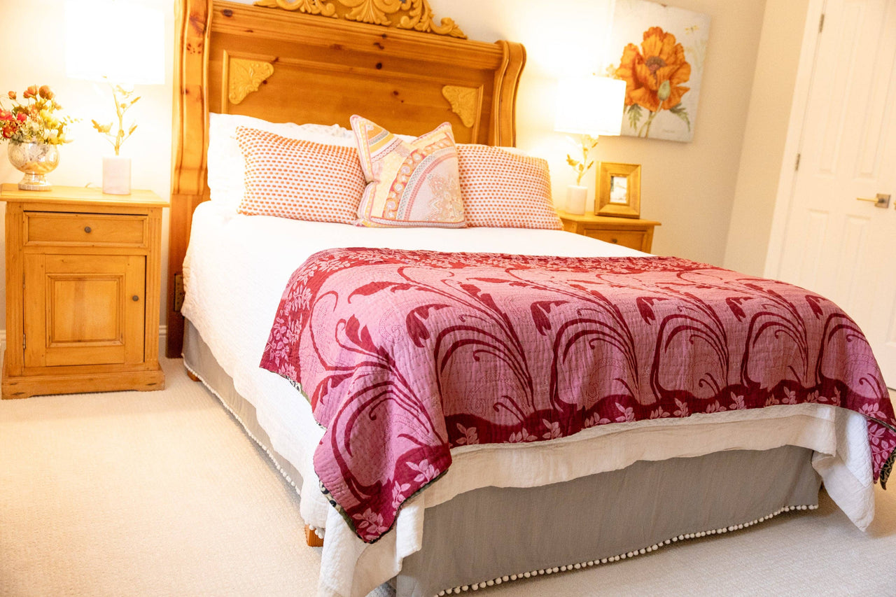 Sari Kantha Quilt