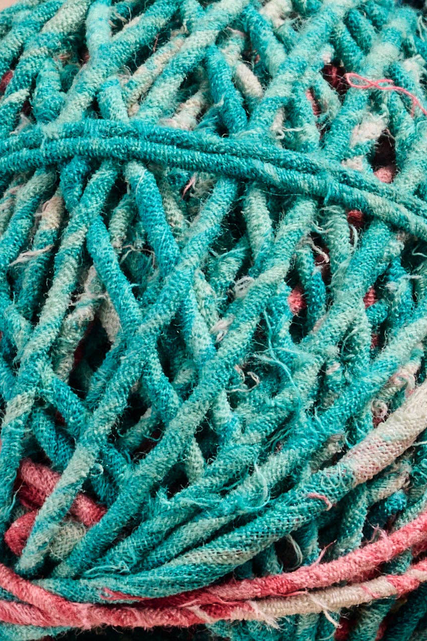Recycled Sari Twine Balls