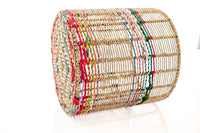 Thumbnail for Sari Wrapped Stool/Basket