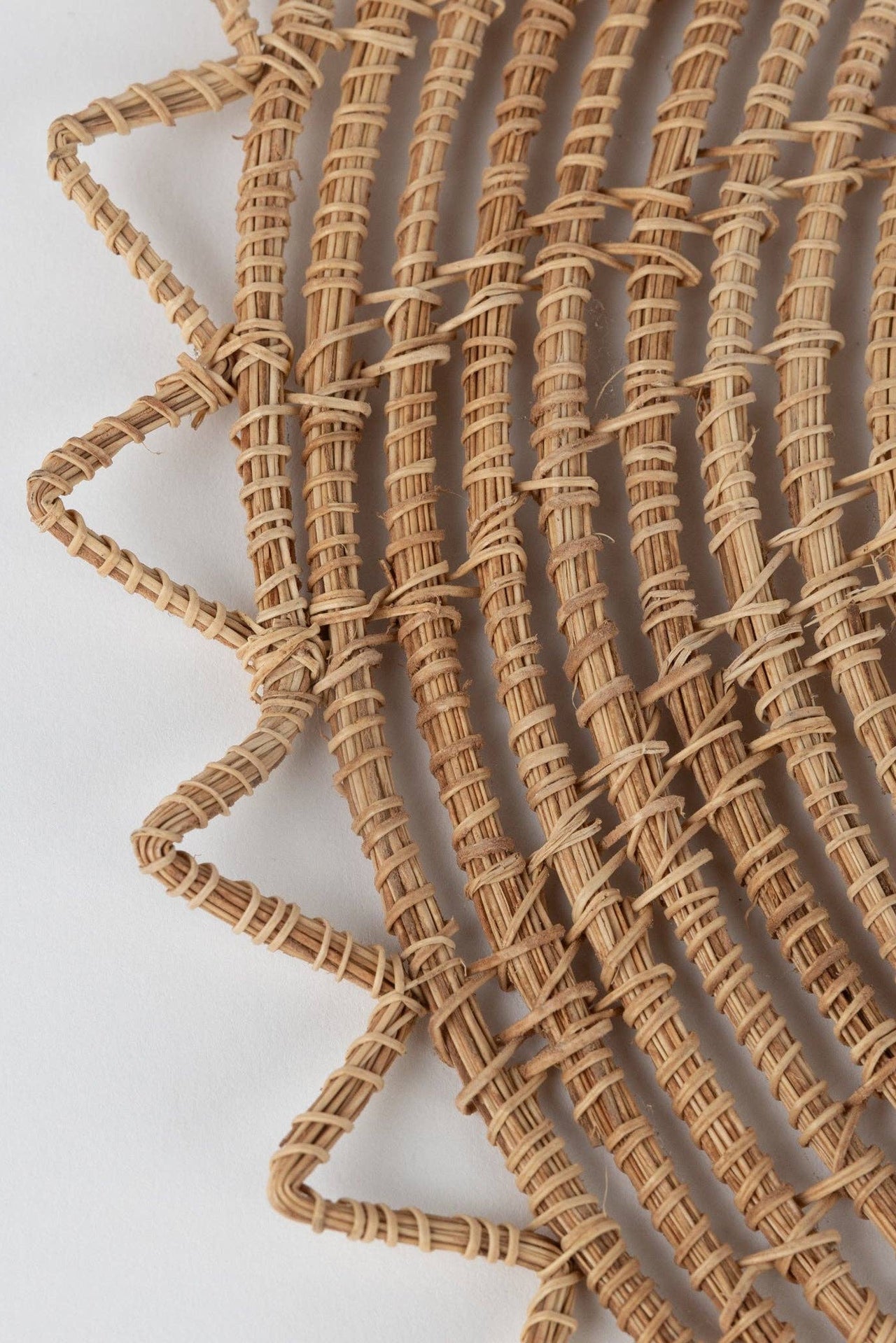 Sarpila Round Handwoven Palm Placemat