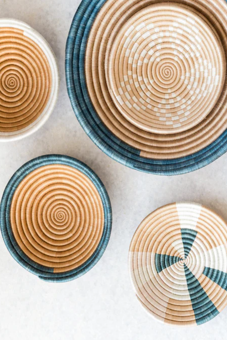 Aura Woven Bowls