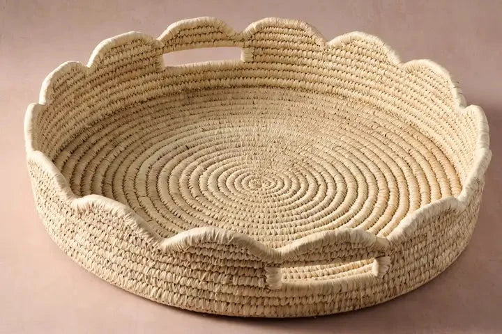 Seba Scalloped Palm Leaf Pieces