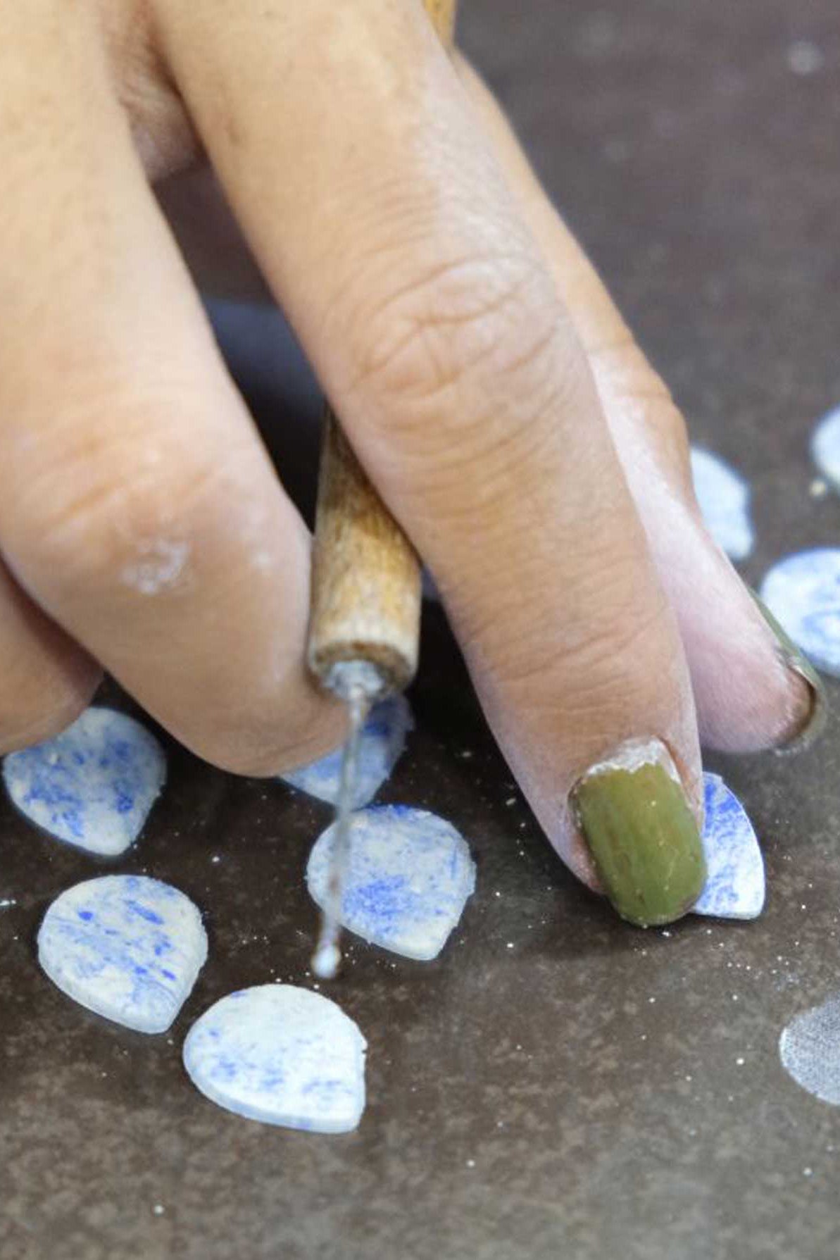 Marbled Sky Studs