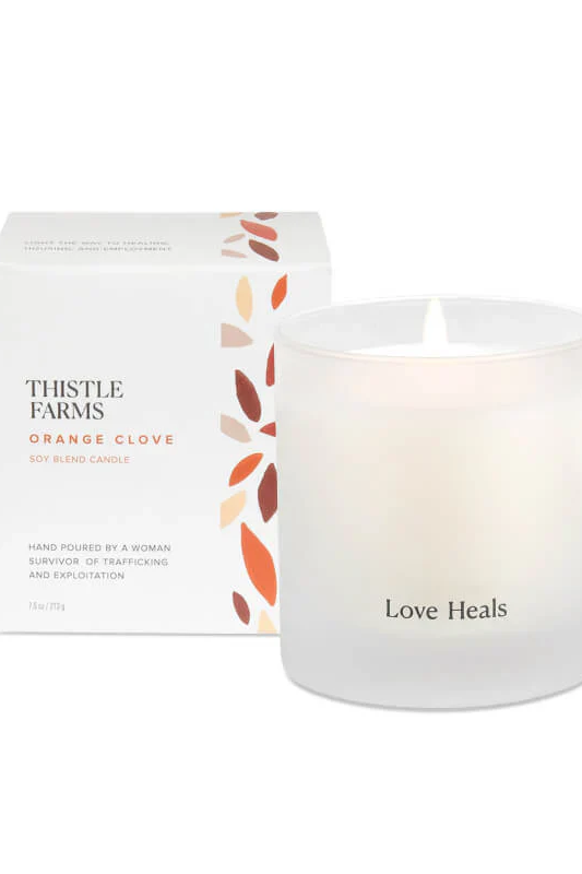 Orange Clove Soy Wax Holiday Candle