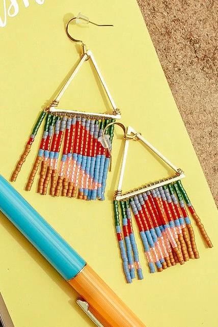 Color Cascade Earrings