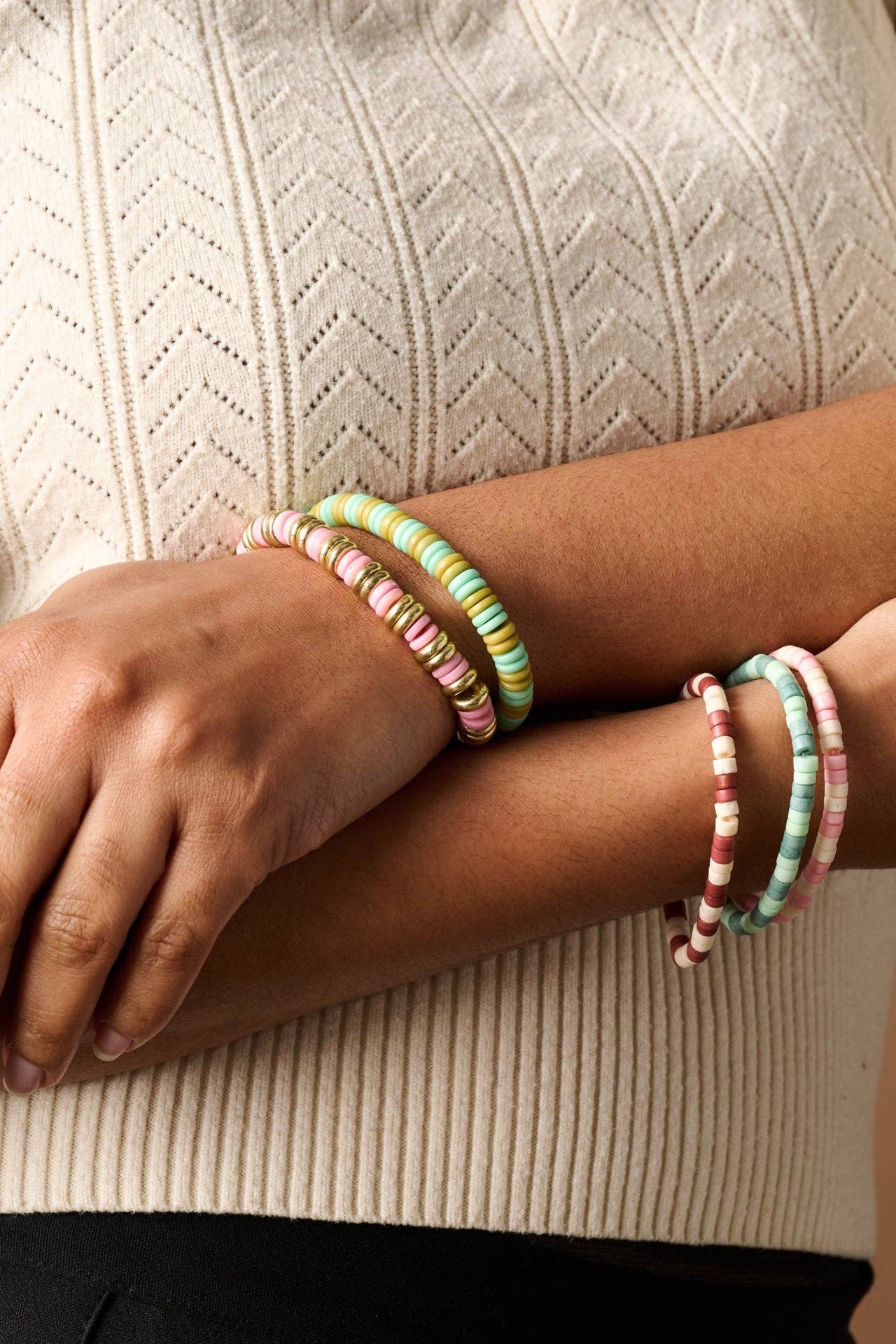 Thota Bone Bead Bracelet