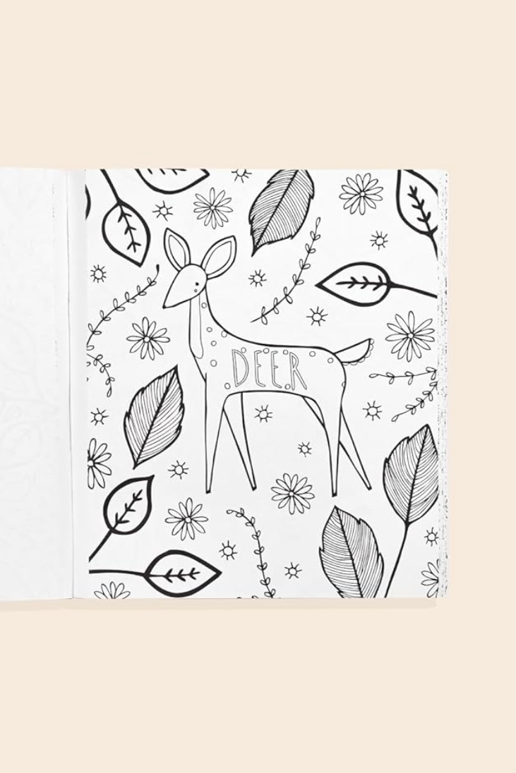 Together: A Mommy + Me Coloring Book