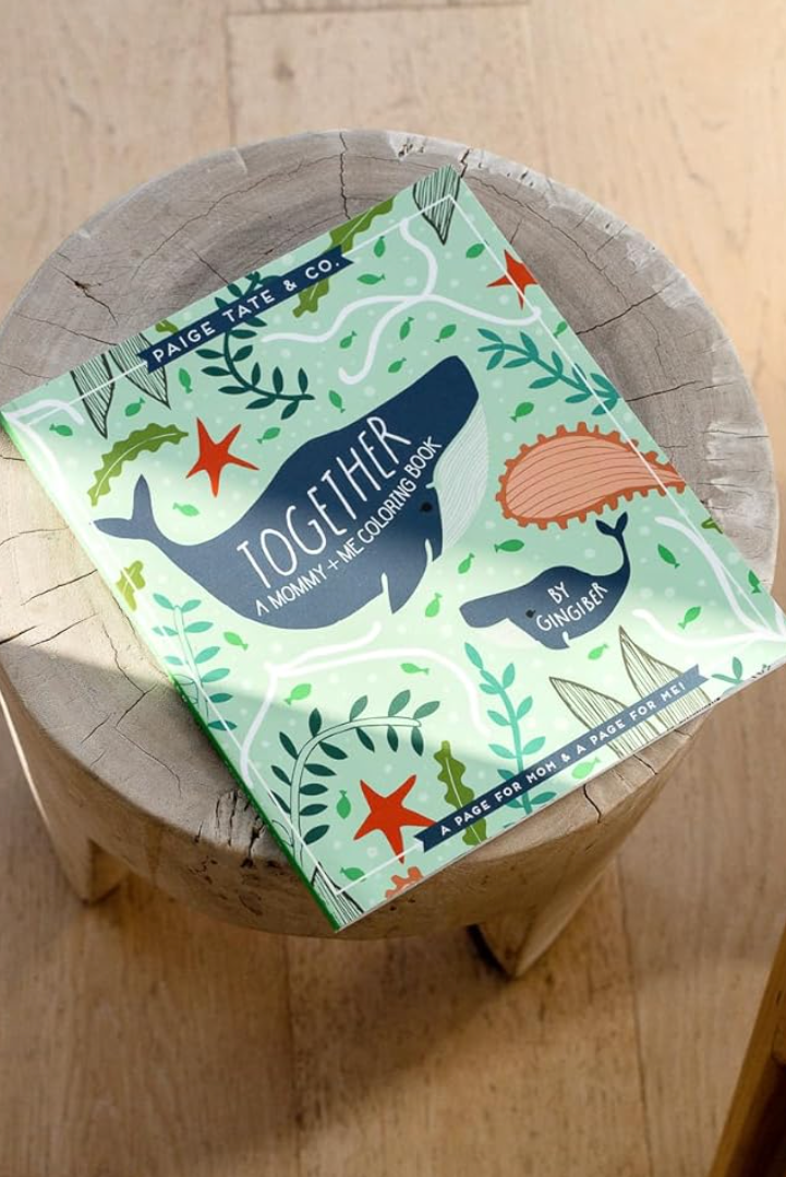 Together: A Mommy + Me Coloring Book