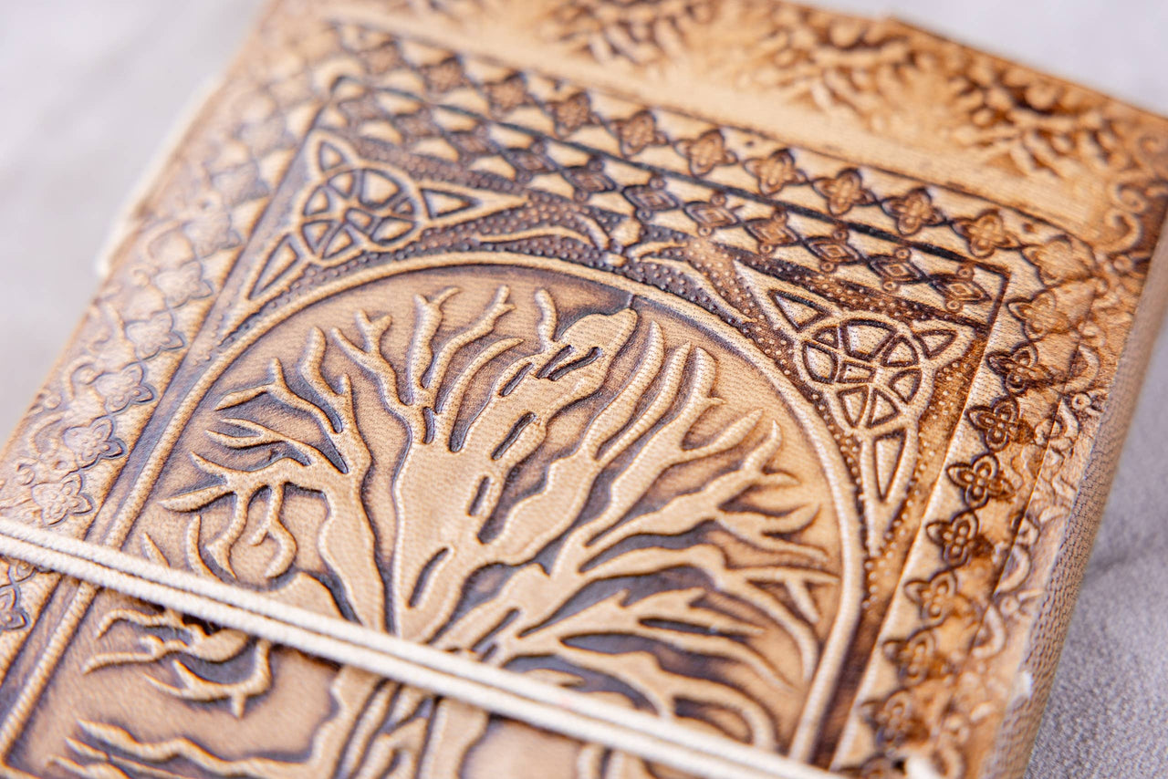 Tree of Life Leather Journal