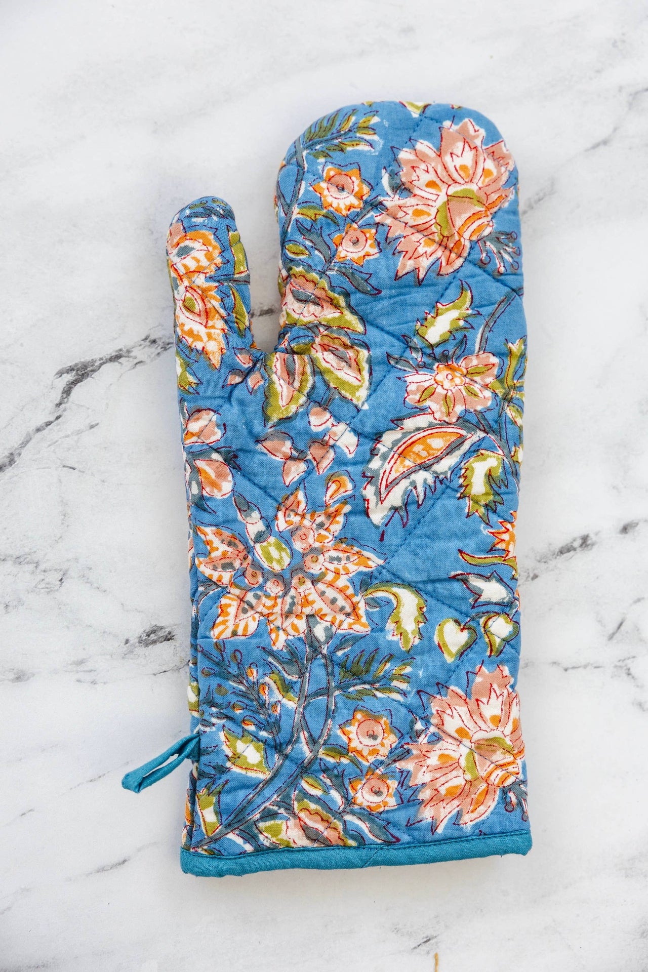 Tuscan Bloom Oven Mitt/Holder