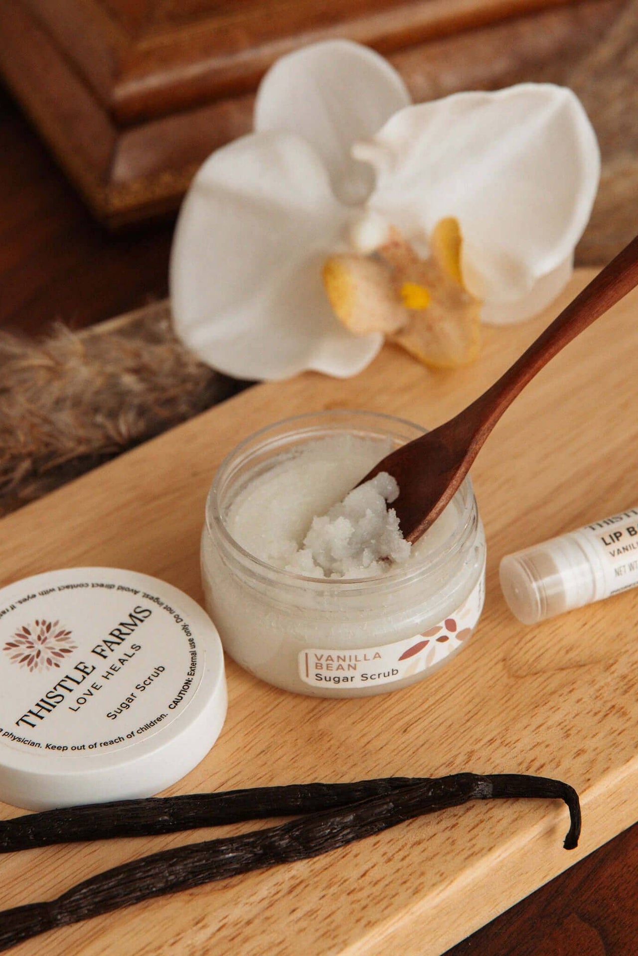 Vanilla Bean Lip Sugar Scrub