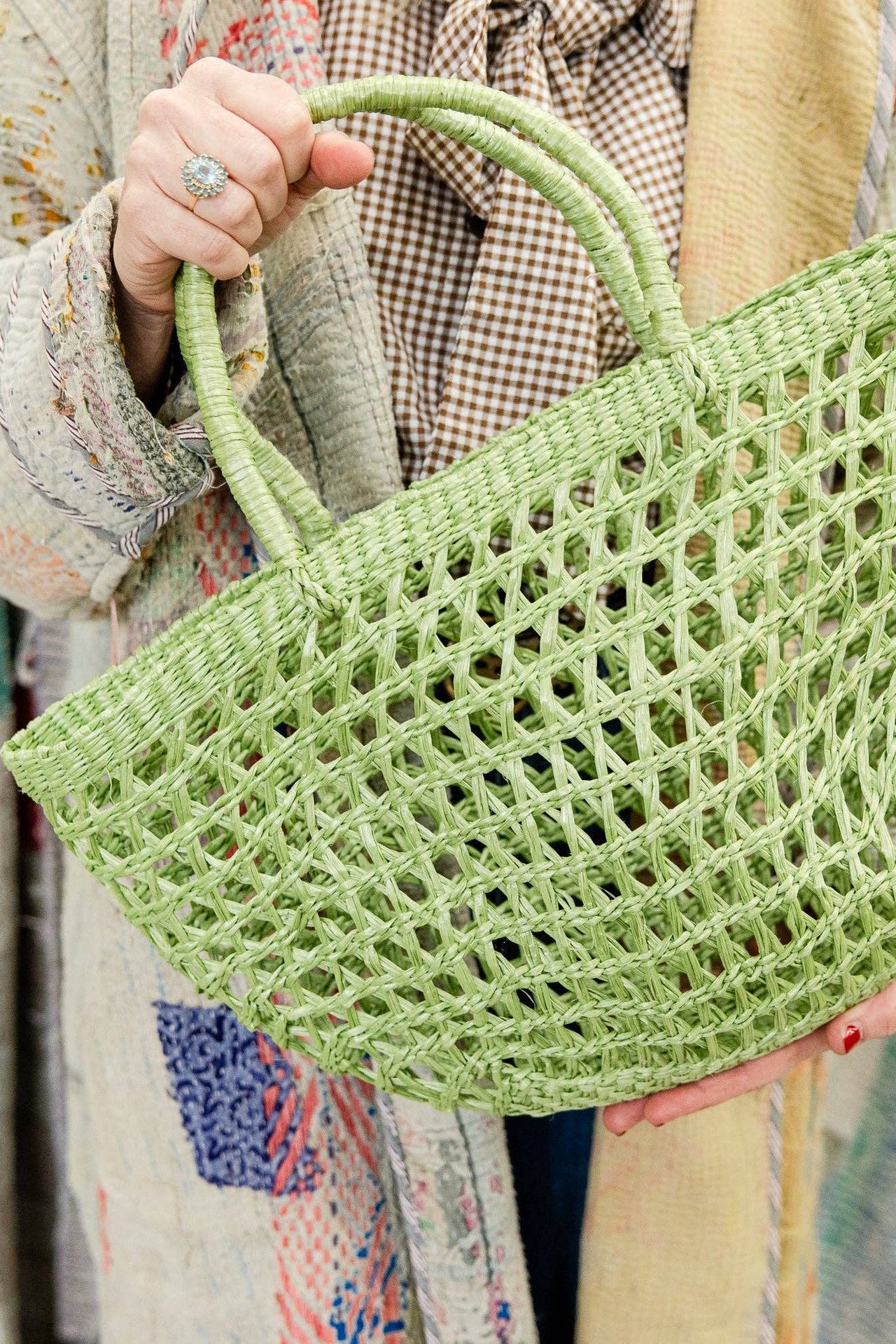 Verdant Citrus Market Tote
