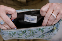 Thumbnail for Verdant Meadow Velvet Cosmetic Pouch