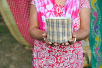 Thumbnail for Vintage Kantha Basket