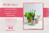 Thumbnail for Vintage Kantha Basket