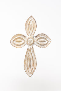 Thumbnail for Whitewash Wood Cross