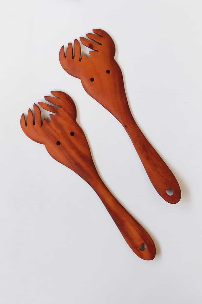 Reindeer Salad Servers