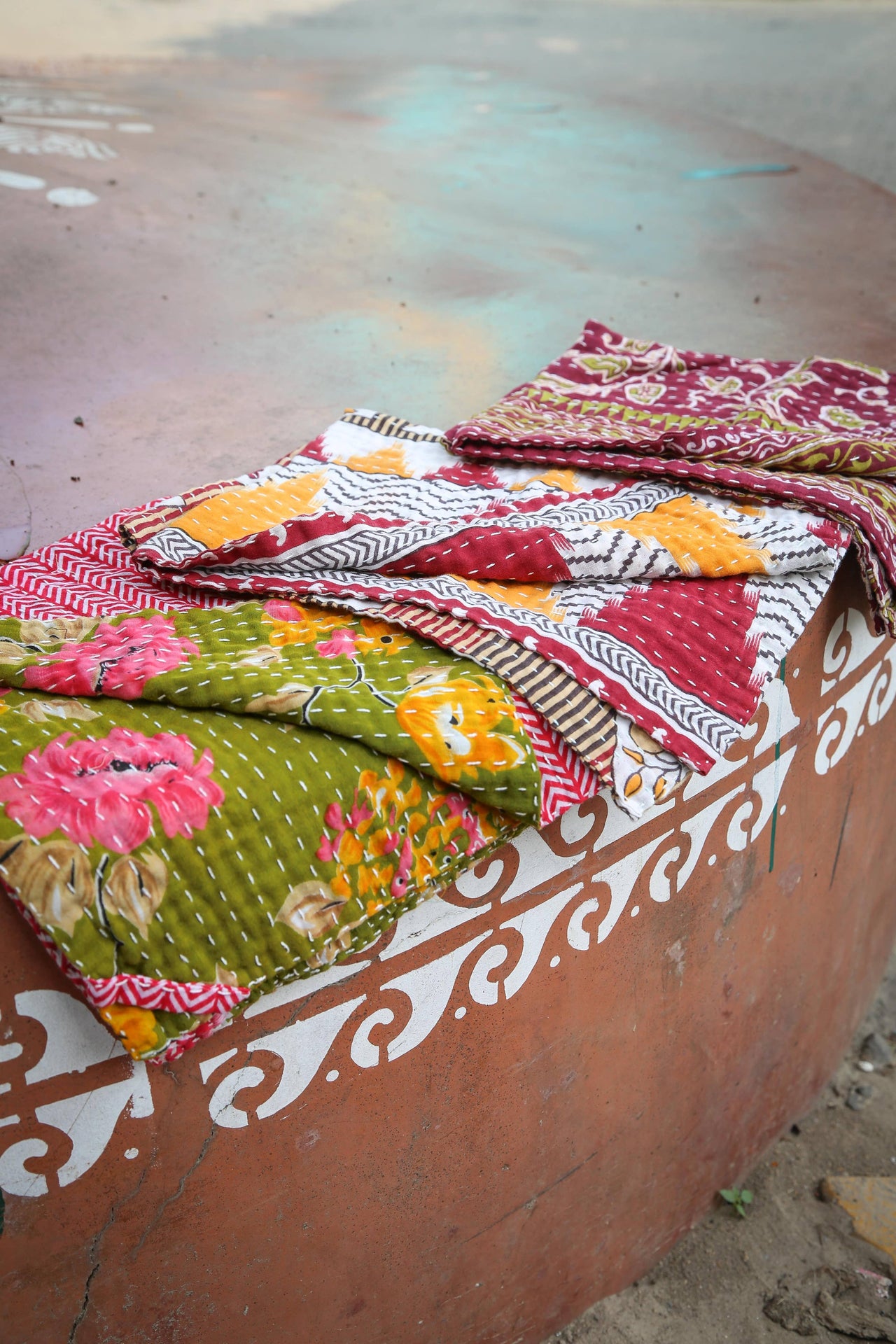 Asha Kantha Kitchen Towel