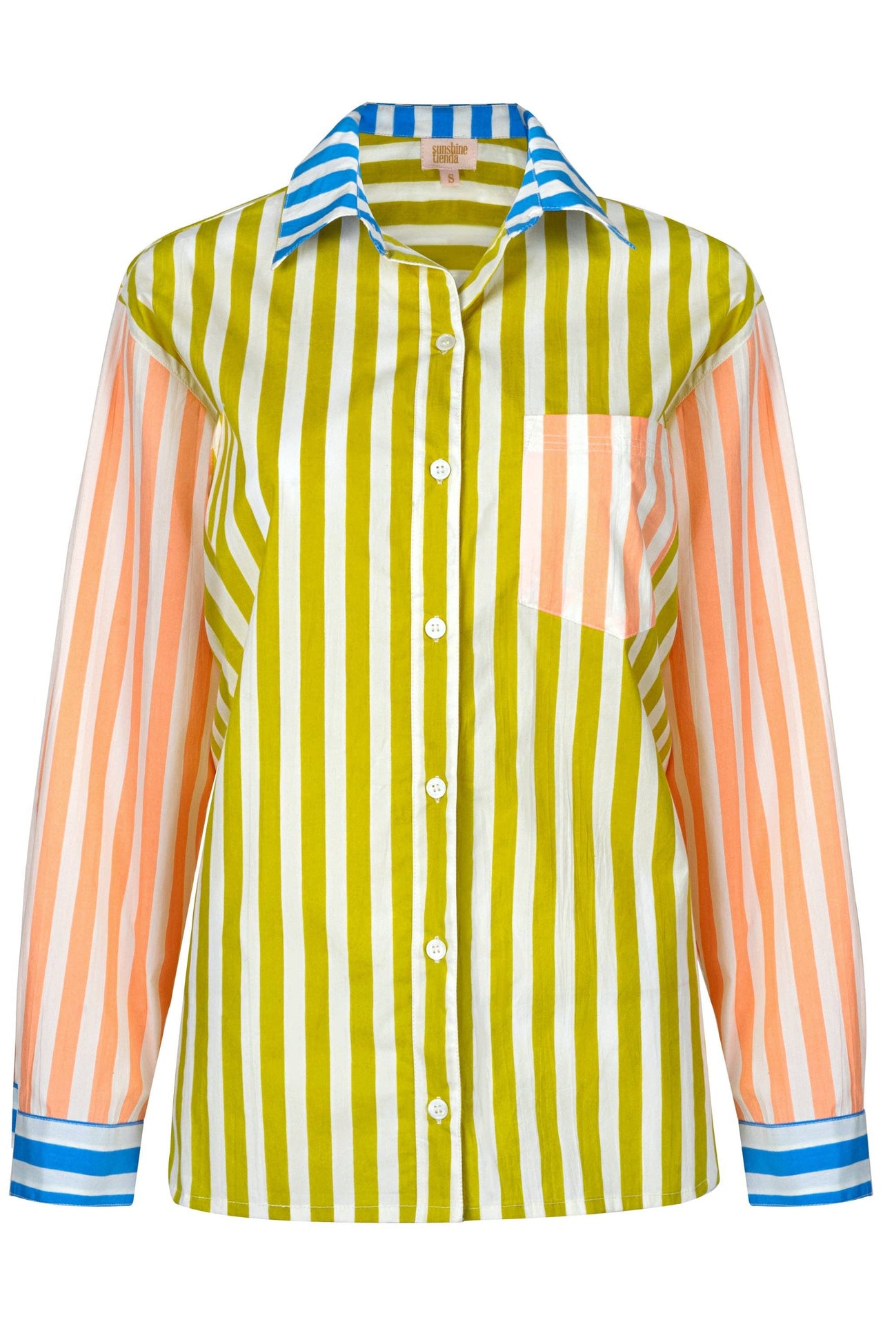 Colorful Daydreamer Bermuda Button Down