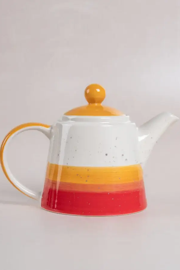 Handpainted Ceramic Tea for One