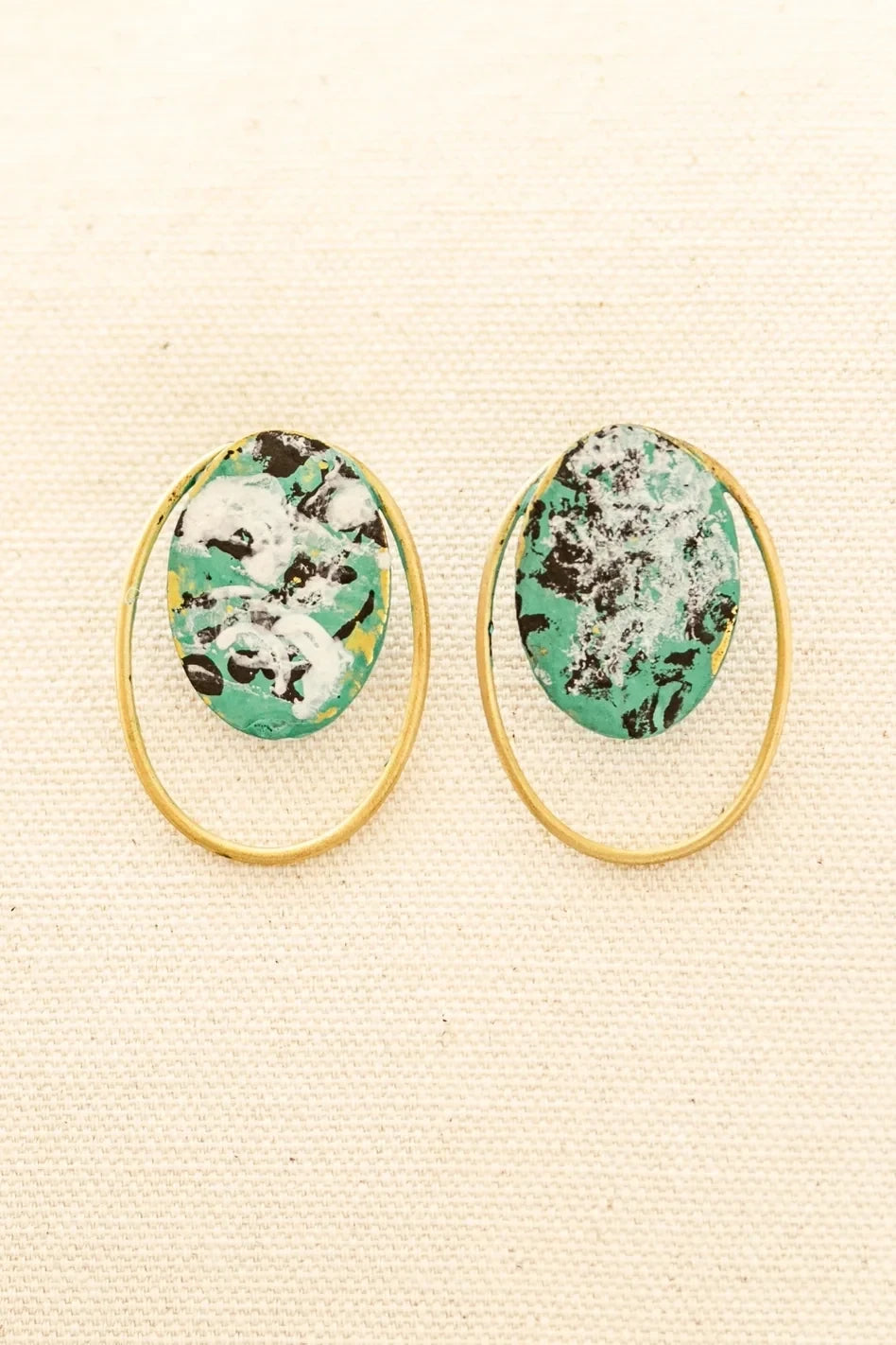 Turquoise Confetti Earrings
