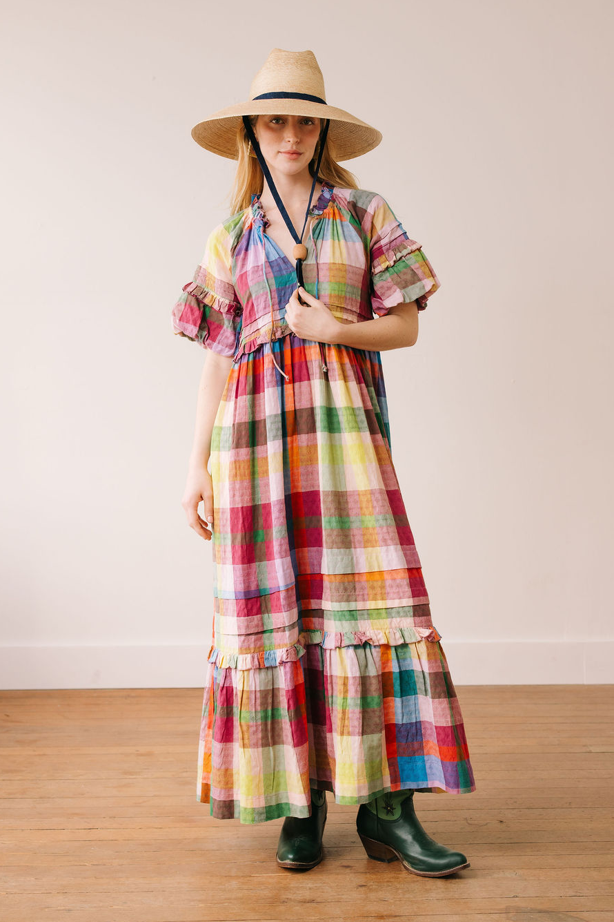 Harbor Plaid Charlotte Dress