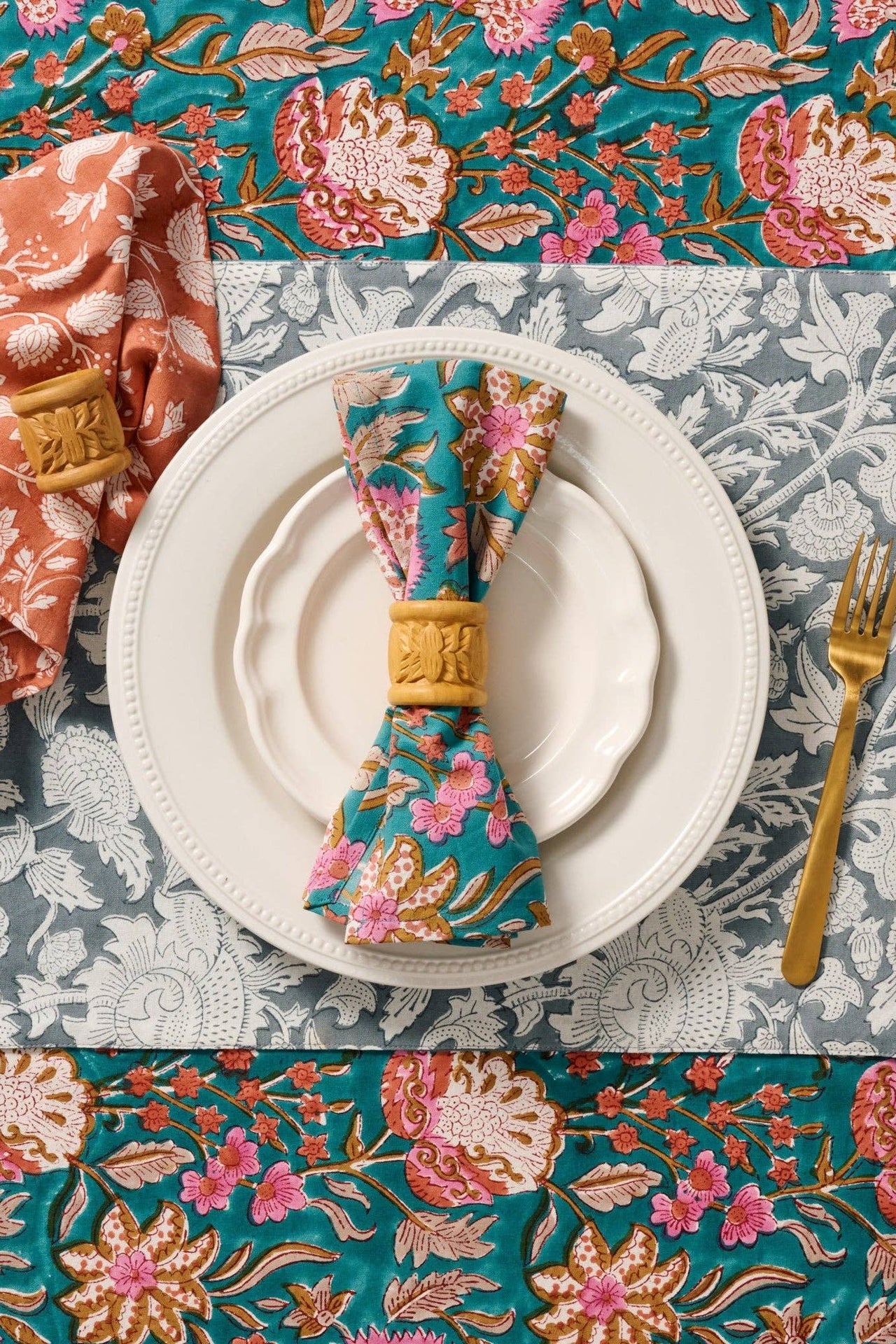 Stabaka Blockprint Napkin