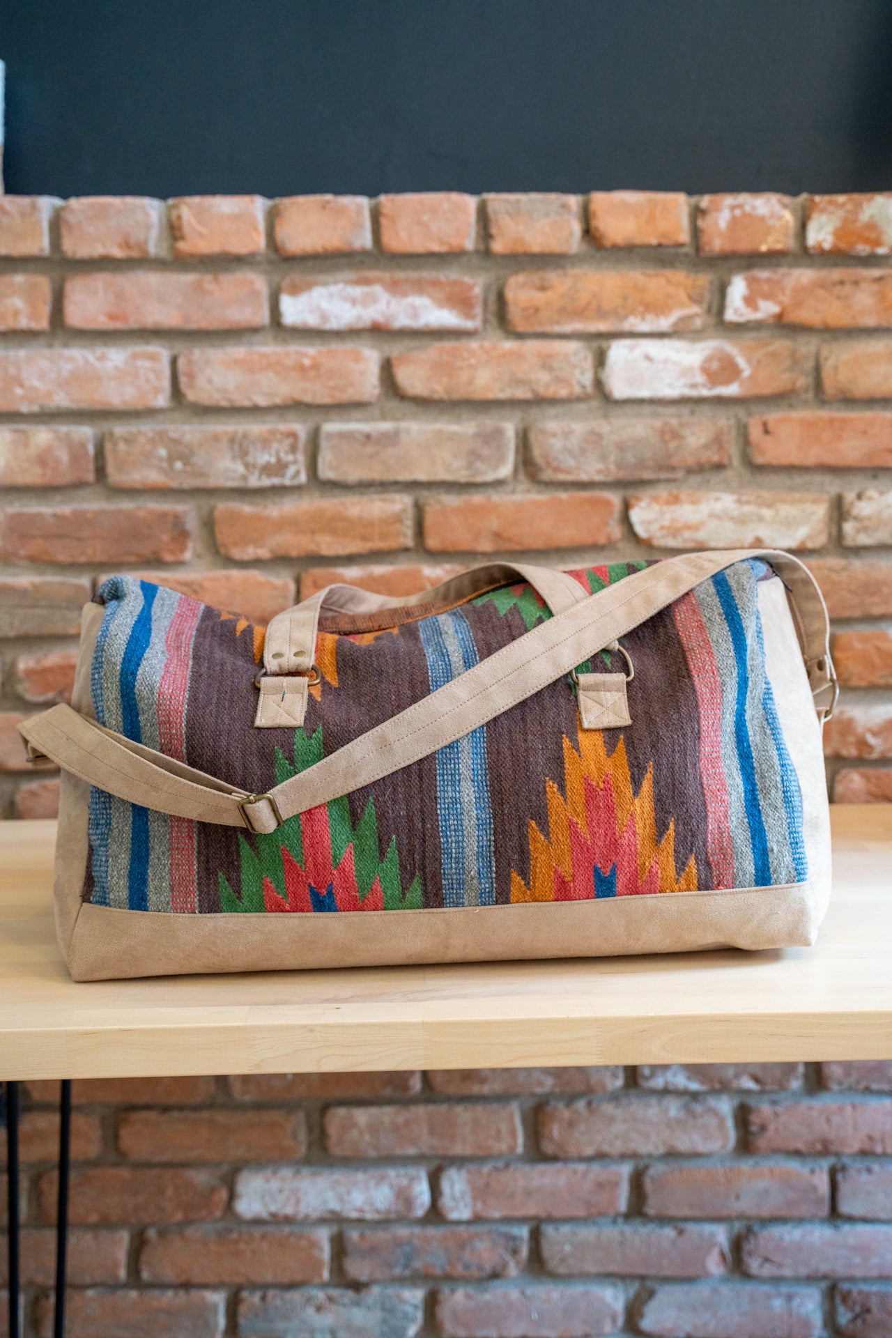 Pedal Loom Woven Bags